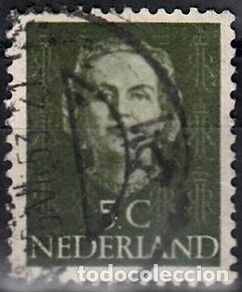 Francobolli: HOLANDA 1949-50. YVERT 512A USADO.